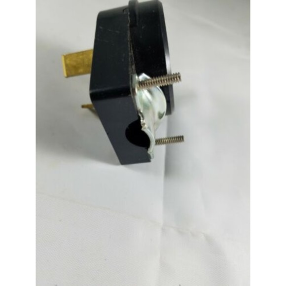 Vintage EAGLE #83 Receptacle Travel Trailer Cap Electric Mobile Home 3 Prong Box - Picture 5 of 5